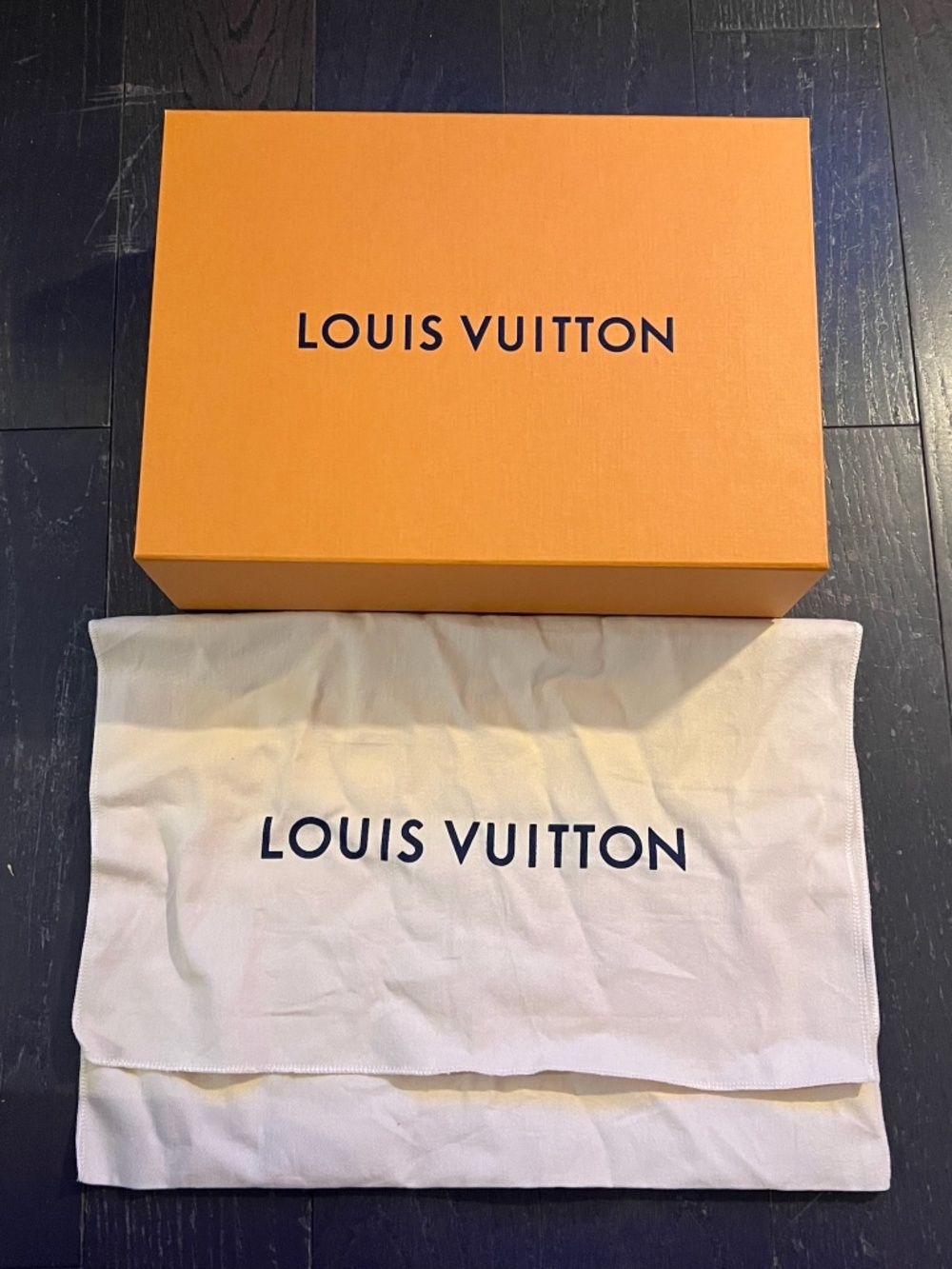 Louis Vuitton empty box and dust bag large for bags handbag Keep 25 storage